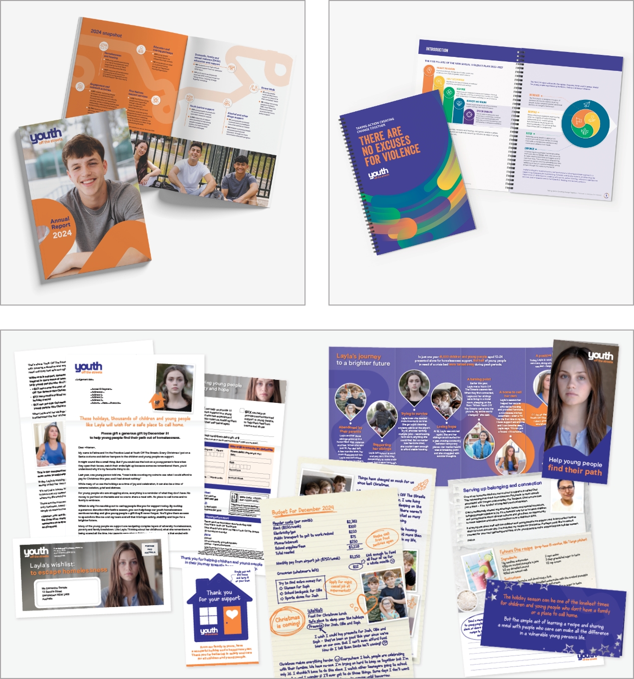 Youth Off The Streets Work Sample